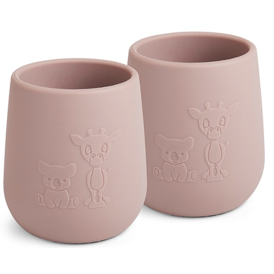 nuuroo Tasse enfant Abel silicone Woodrose 145 ml lot de 2