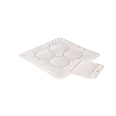 Paradies Couette et oreiller enfant Anela Bio 35x40 cm/80x80 cm