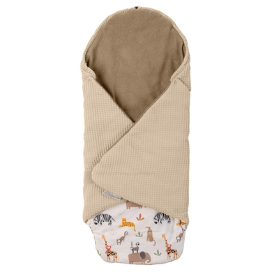 Ullenboom Waffle Pique Blanket Sand Savannah 98 x 98 cm