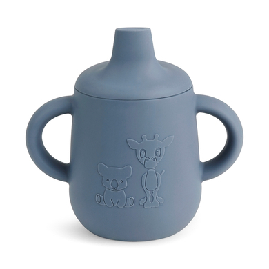 nuuroo Tasse à bec enfant Aiko silicone 140 ml, Bering Sea