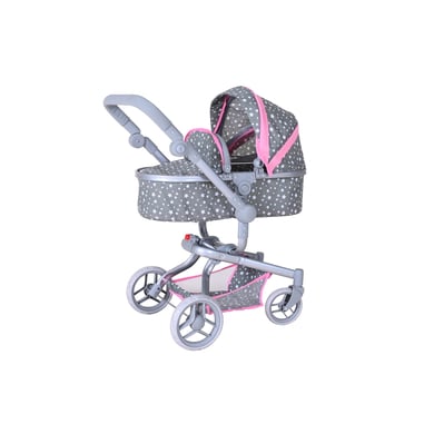 Image of knorr toys® Passeggino per bambole Boonk - Star grey