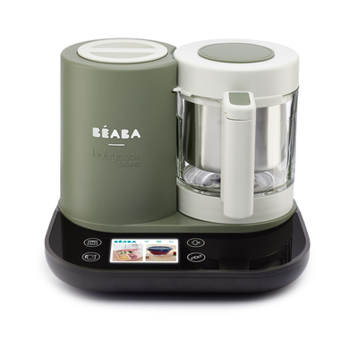 BEABA Robot cuiseur vapeur Babycook Smart gris/vert