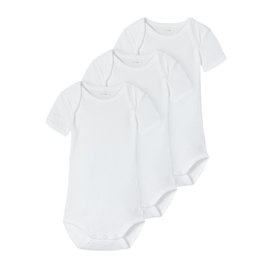 name it Body manches courtes pack de 3 B right White