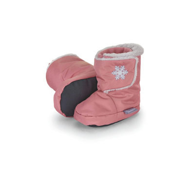 Sterntaler Baby Shoe Snowflake rosa