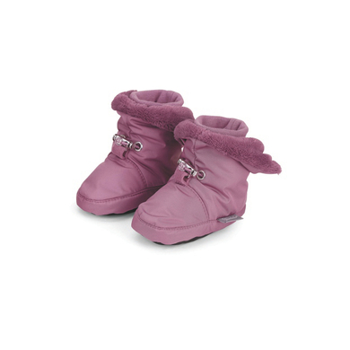 Sterntaler Chaussons bébé unis rose