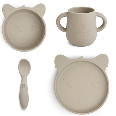 Image of Nuuroo Set pappa Lykke Koala 4 pezzi, Cobblestone059