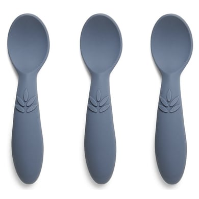 nuuroo Cuillères bébé Ella silicone Bering Sea lot de 3