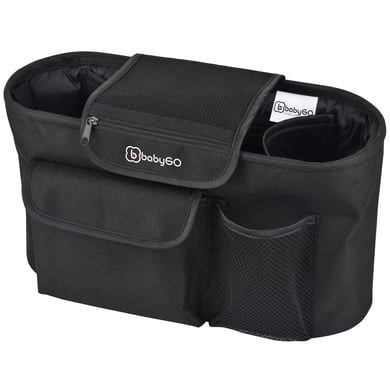 babygo organizador para carro de bebe black