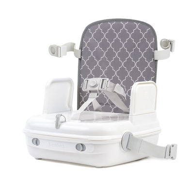 Levně BENBAT Yummigo cestovní jídelní židlička s úložnými prostory grey/white