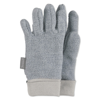 Sterntaler Fingerhandske melange smoke grey