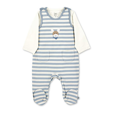 Sterntaler Ensemble grenouillère Emmi bleu clair