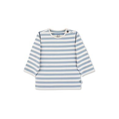 Sterntaler T-shirt à manches longues rayé bleu clair