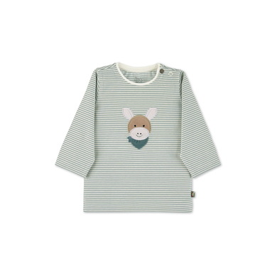 Sterntaler T-shirt à manches longues rayé vert