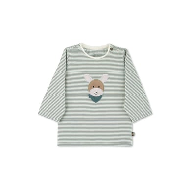 Sterntaler T-shirt à manches longues rayé vert