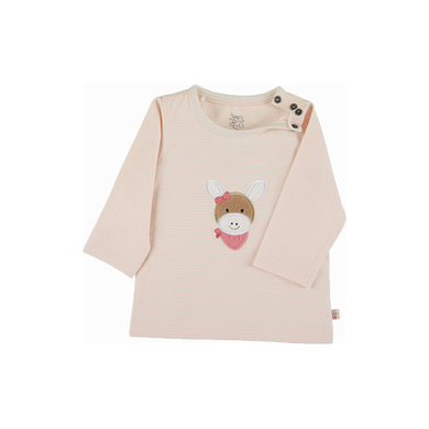 Sterntaler T-shirt à manches longues rayé rose
