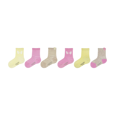 Camano Chaussettes ca-soft pack de 6 sweet lilas