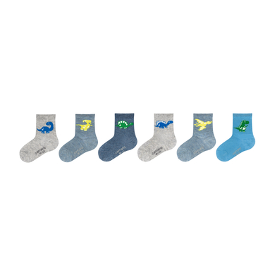 Camano Chaussettes ca-soft 6er-Pack baltic sea