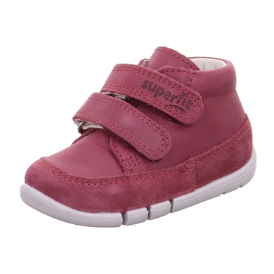 superfit Chaussures bébé enfant scratch Flexy rose vif, largeur moyenne