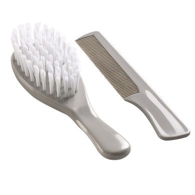 Thermobaby® Peigne et brosse enfant, gris charme