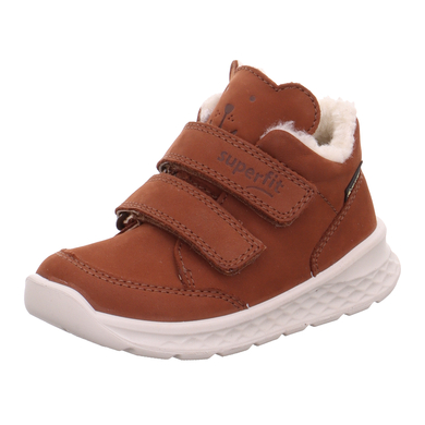 superfit Chaussures basses enfant scratch Breeze brun largeur moyenne