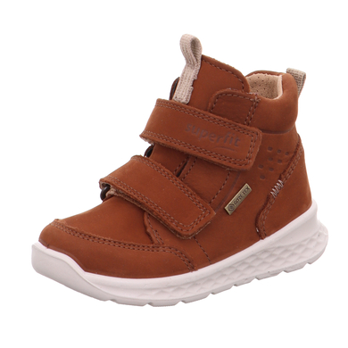 superfit Chaussures basses enfant scratch Breeze brun/beige largeur moyenne