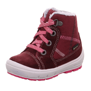 superfit Bottes enfant Groovy rouge/rose largeur moyenne
