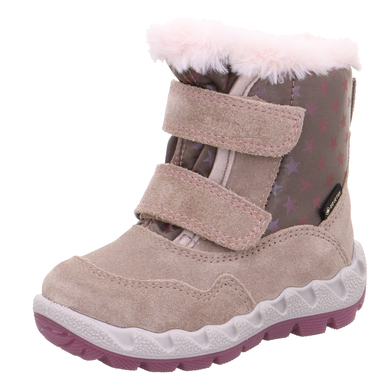 superfit Stivali Icebird beige/rosa (larghezza media)