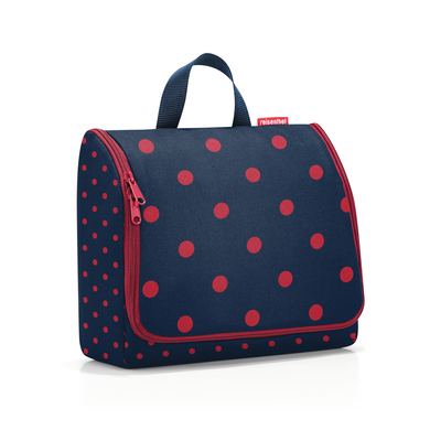 reisenthel® toiletbag XL mixed dots red  - Onlineshop Babymarkt