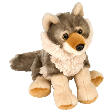 Wild Republic Peluche loup mini Cuddlekins