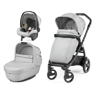 Peg Perego Poussette trio combinée 3en1 Book Smart Vapor