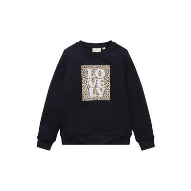 TOM TAILOR Sweatshirt Leo Lovely Sky Capitaine Blue