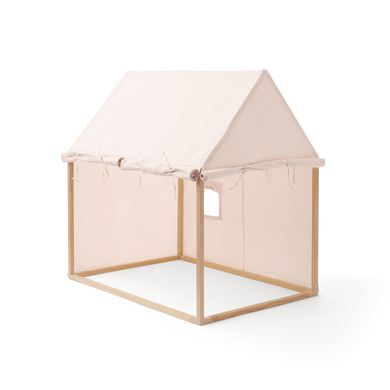 Kids Concept® Tente de jeu cabane rose clair