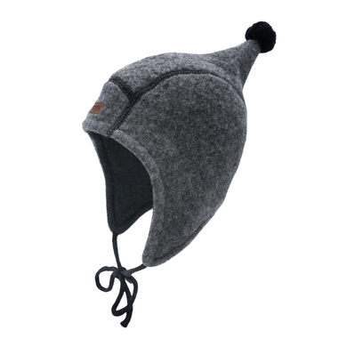 Image of Maximo Cappello a punta con pompon grigio medio melange059