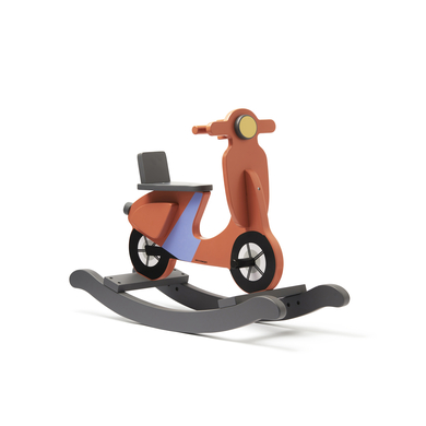 Kids Concept® Scooter à bascule enfant bois rouille