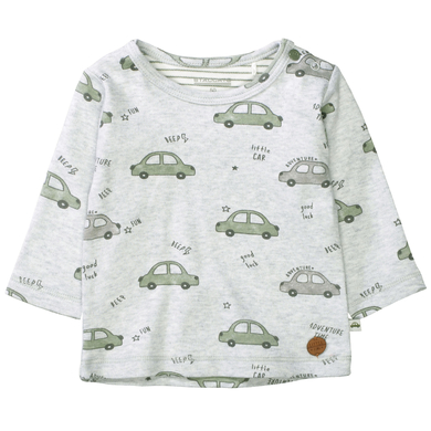 Staccato T-shirt stone mélange à motifs