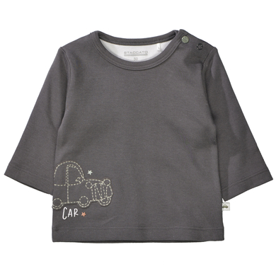 Staccato T-shirt soft anthracite