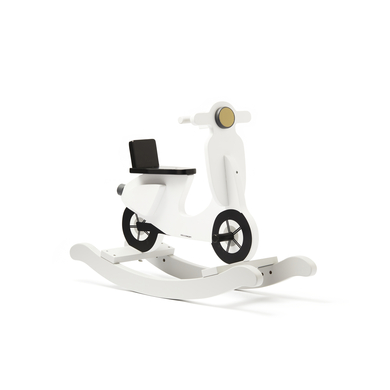 Kids Concept® Scooter à bascule enfant bois blanc