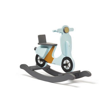 Kids Concept® Scooter à bascule enfant bois bleu clair