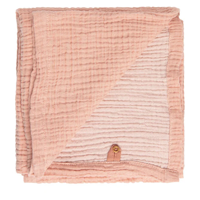 bébé-jou® Lange enfant polyvalent Pure coton rose