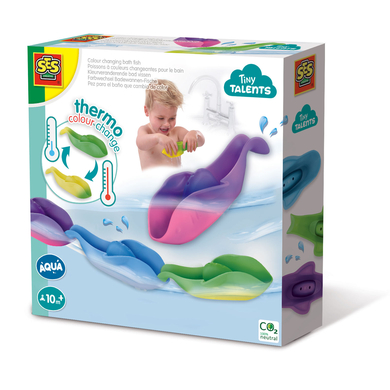 SES Creative® Jeu de bain poissons couleurs changeantes
