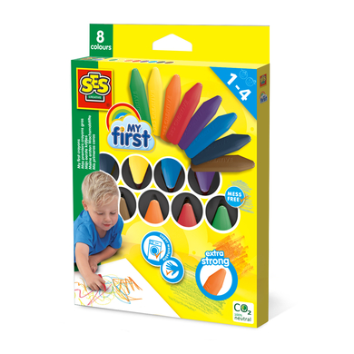 SES Creative® Jeu créatif mes premiers crayons gras