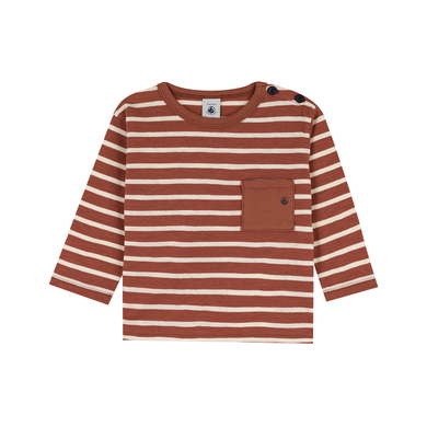 Petit Bateau T-shirt bébé manches longues coton cina avalanche