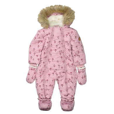 Staccato Snowsuit vintage rose mönstrad