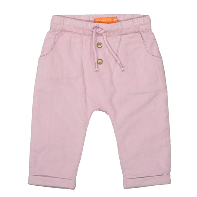 Staccato Pantalon en velours côtelé vintage rose