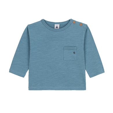 Image of Petit Bateau Maglia a maniche lunghe - blu059