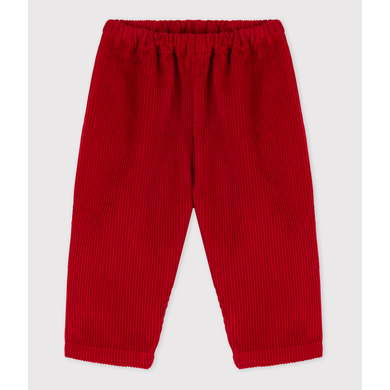 Petit Bateau Pantalon bébé velours grosses côtes coton