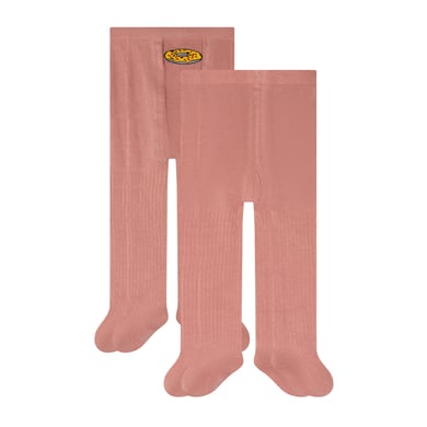 s. Olive r Collants bébé original s organic pack de 2 dusty rose