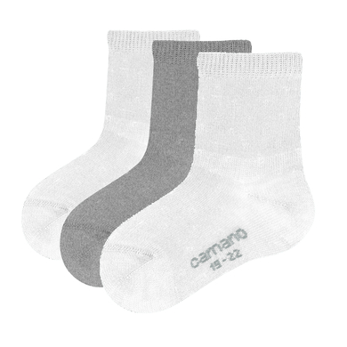 Camano Baby chaussettes pack de 3 blanc