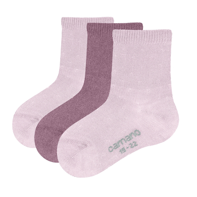 Camano Baby chaussettes pack de 3 roses