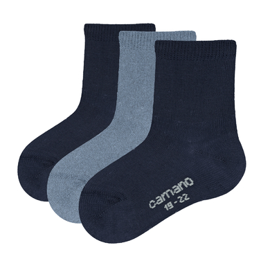 Levně Dětské ponožky Camano 3-Pack navy